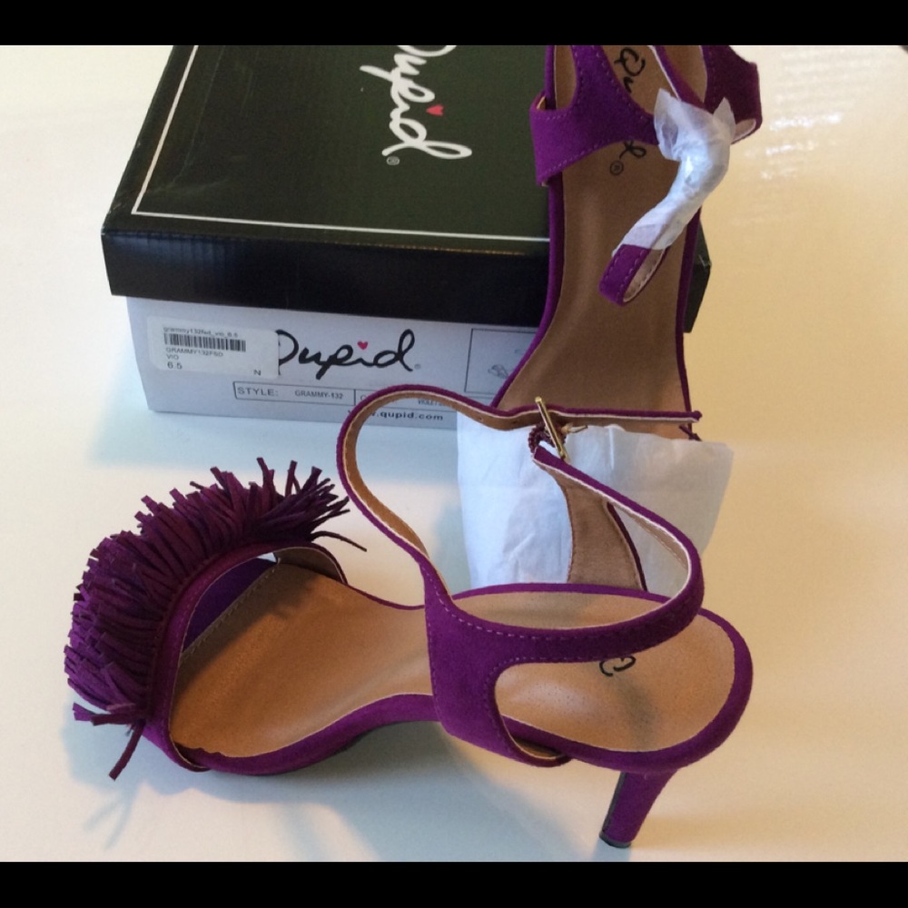 Brand new beautiful Qupid heels